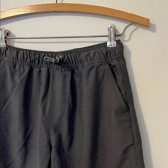 BIXBY NOMAD Boys 10 Athletic Sports Shorts Nylon Gray Drawstring Pockets - Picture 2 of 7